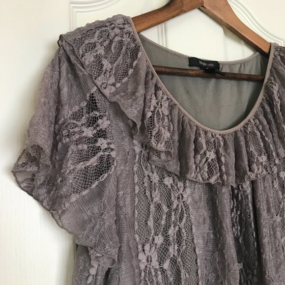 Lace Top by Style & Co - Picture 9 of 12